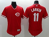 Cincinnati Reds #11 Barry Larkin Red 2016 Flexbase Collection Cooperstown Stitched Baseball Jersey,baseball caps,new era cap wholesale,wholesale hats